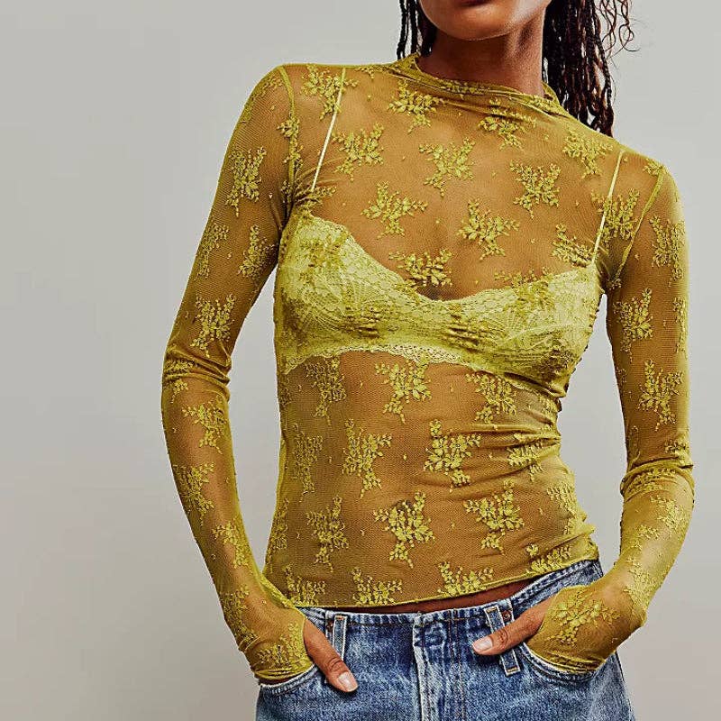 Floral Lace Shirt