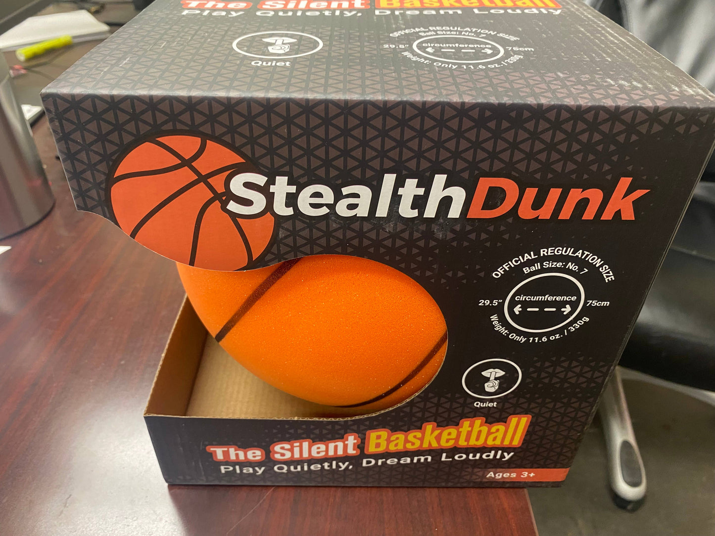 StealthDunk: The Silent Basketball