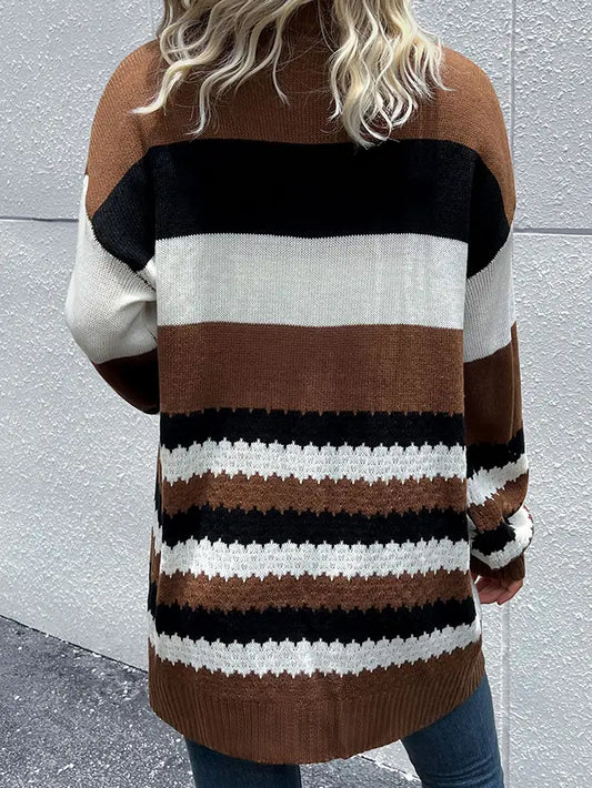 Colorblock Cardigan