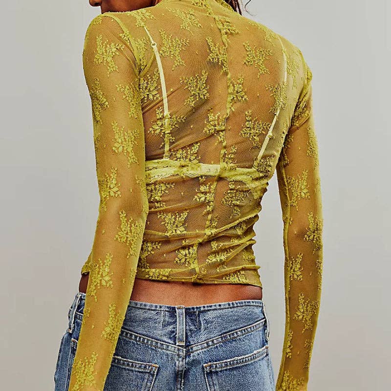 Floral Lace Shirt