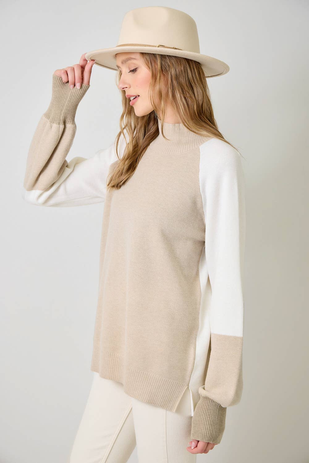 Mock Neck Sweater