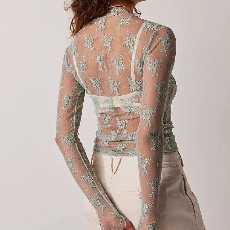 Floral Lace Shirt