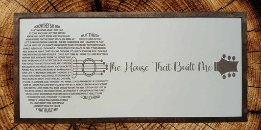 Miranda Lambert Song Sign