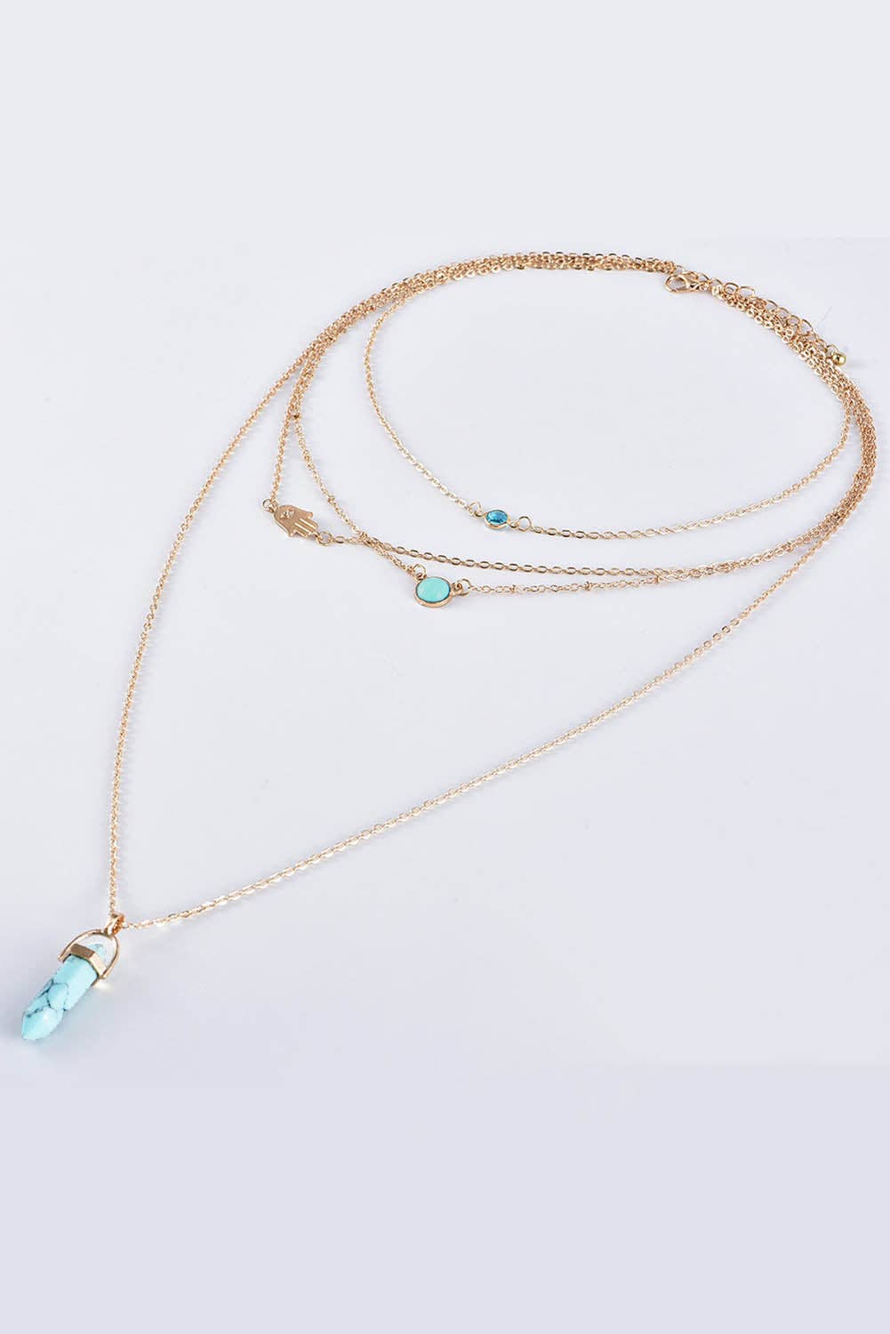 Multi-Layered Necklace-Gold