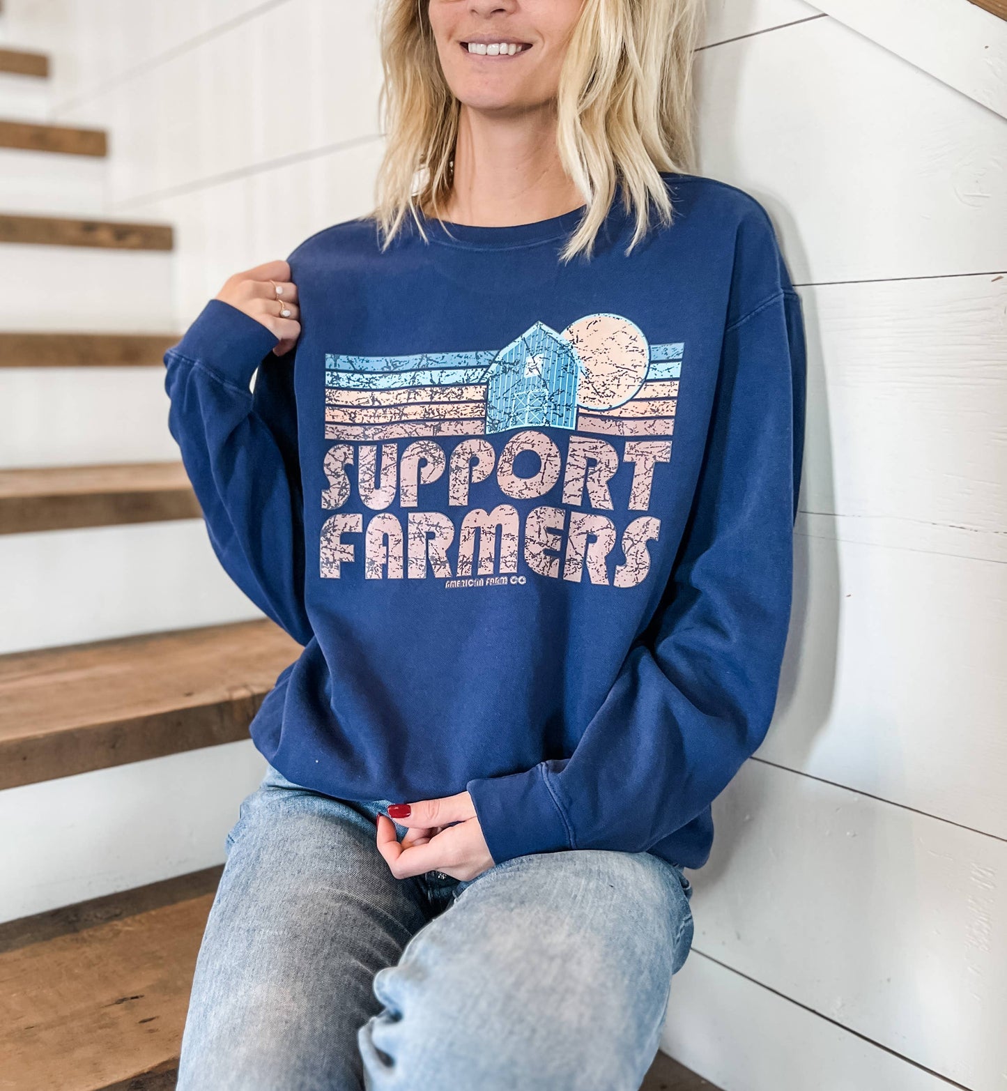 Support Farmers' Crew Sweatshirt