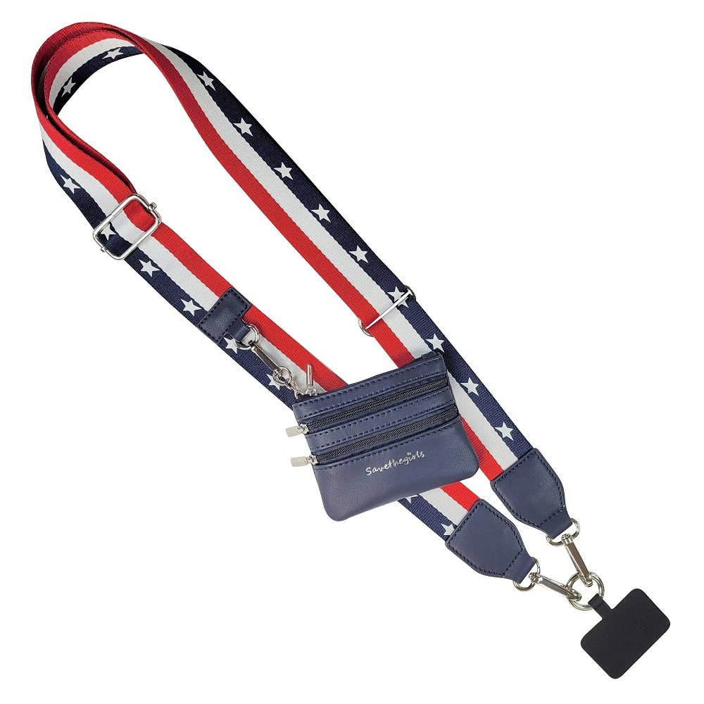 Clip & Go Crossbody Strap with Pouch
