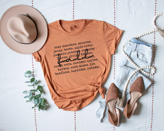 Fall Rust Tee