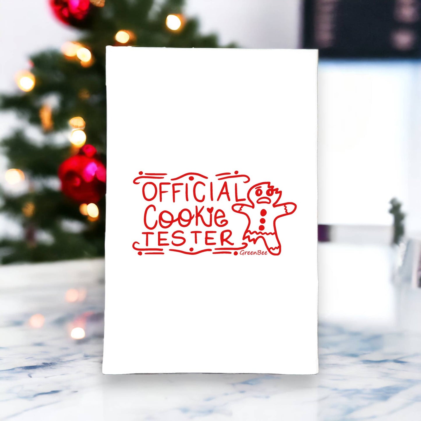 Tea Towel:  Official Cookie Tester