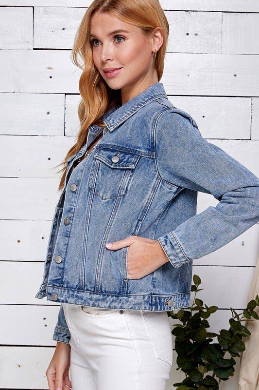 TRUCKER DENIM JACKET