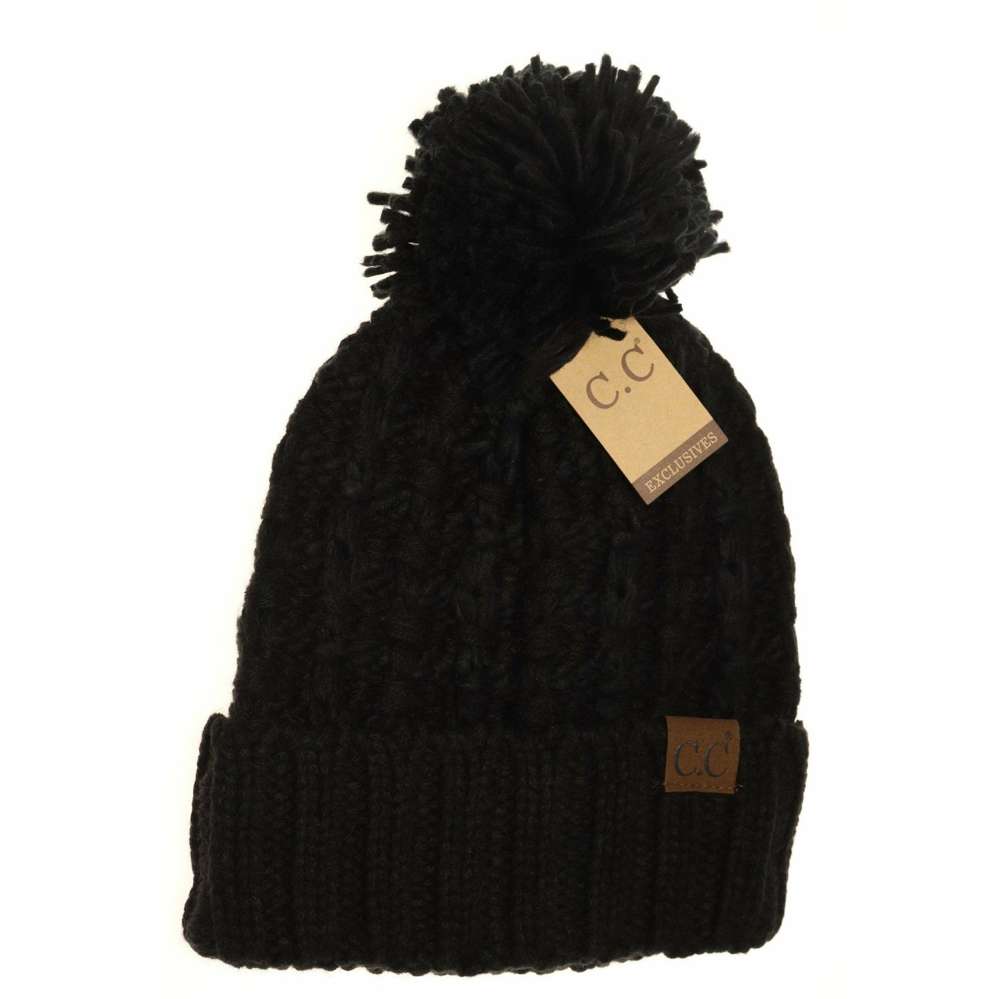 Slipstitch Pom Beanie