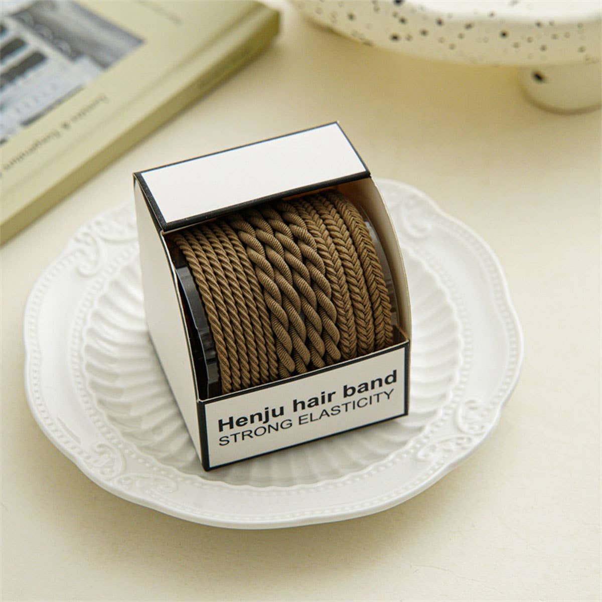 10PCS BRAIDED HAIR TIE