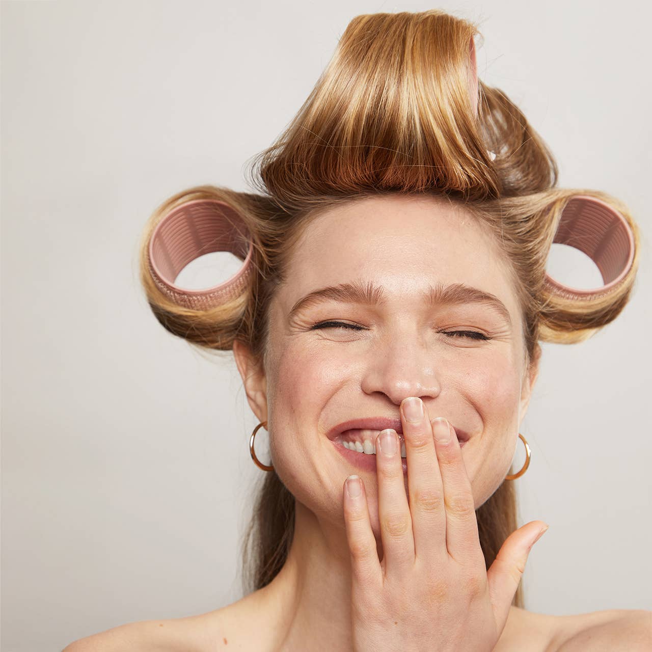 Plastic XL Thermal Rollers 4pc Set