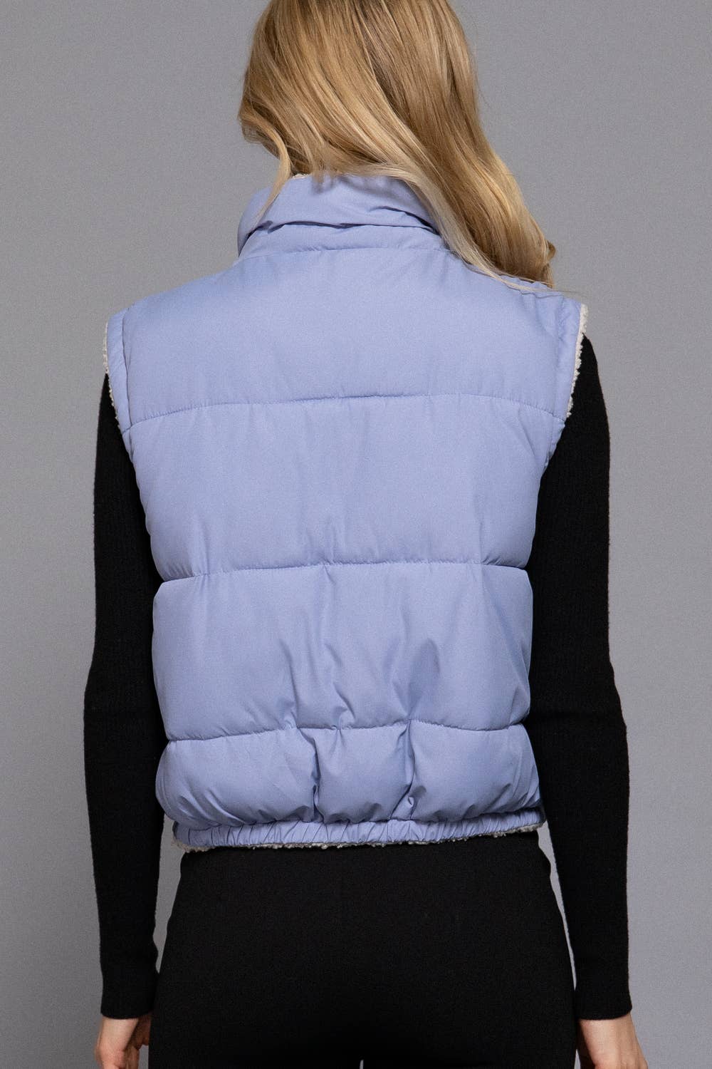 Reversible Fur Padded Vest