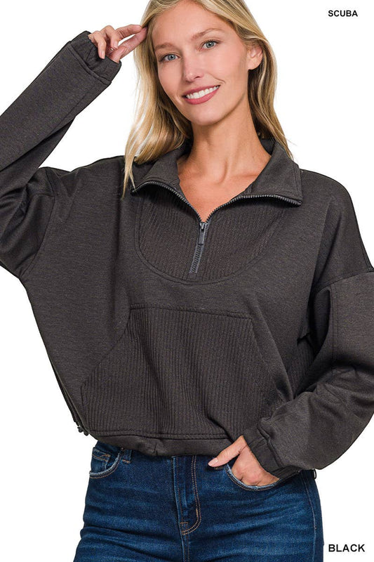 Scuba Half Zip Pullover