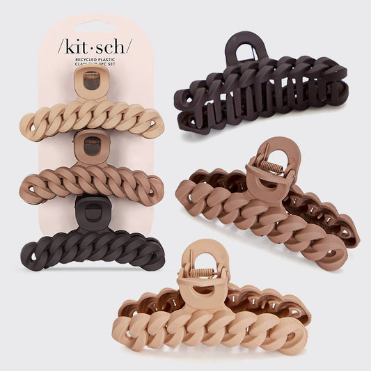 Chain Claw Clip 3pc Set