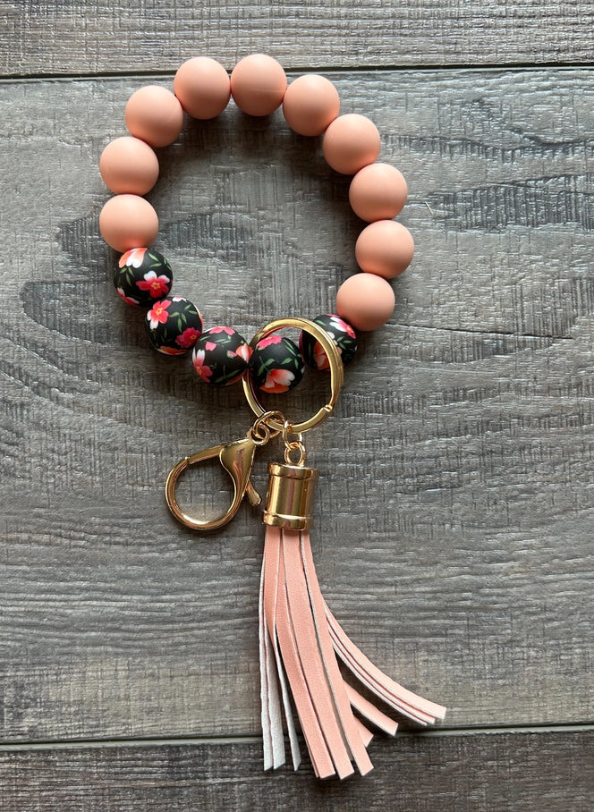 Floral keychain