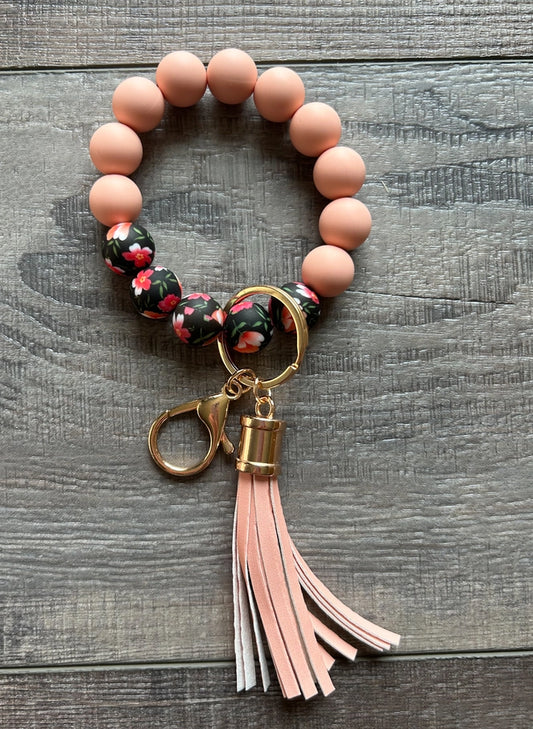 Floral keychain