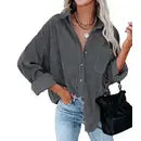Corduroy Button Down Shacket