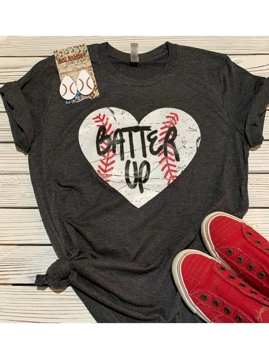 Batter Up Baseball T-shirt:  3XL