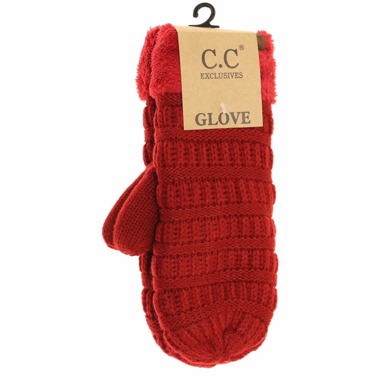 Fuzzy Lined CC Mittens