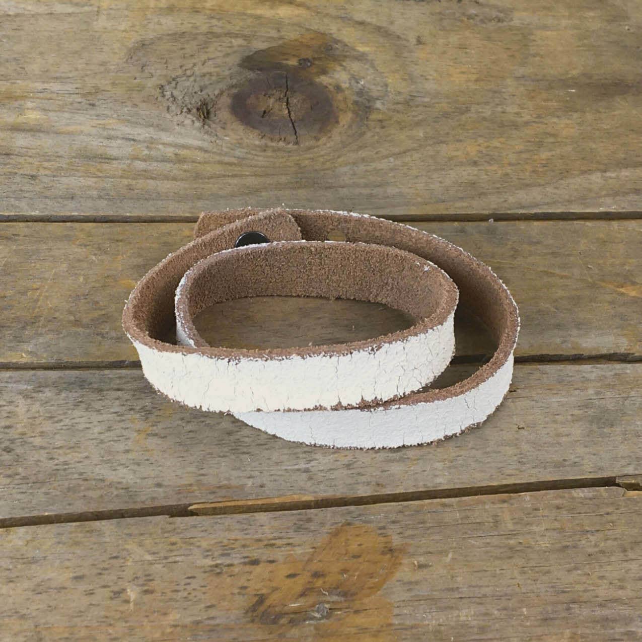 Cream Wrap Bracelet