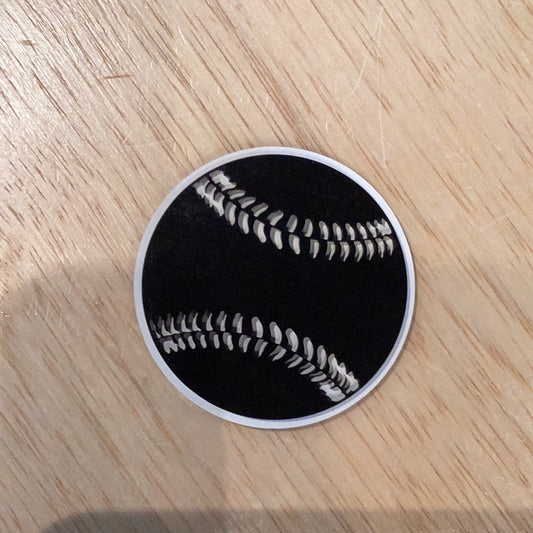 Home sign Baseball Magnet