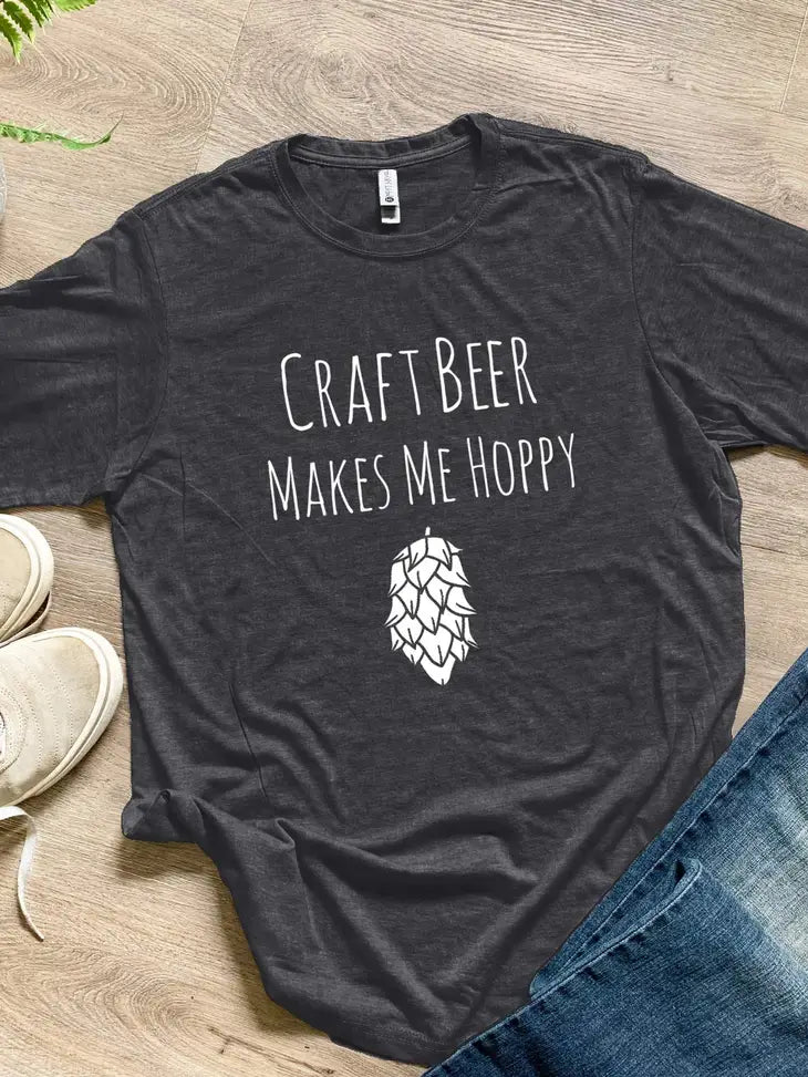 Craft Beer Makes Me Hoppy T-Shirt