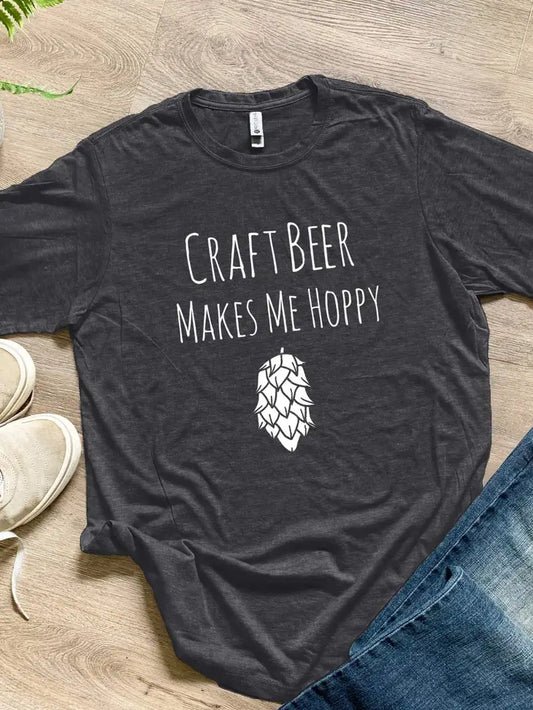 Craft Beer Makes Me Hoppy T-Shirt